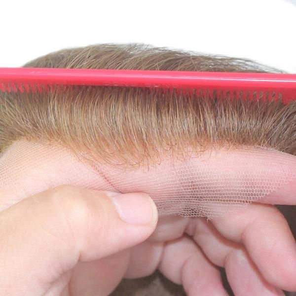 Super Fine Swiss Lace Duplicate Hair Replacement Men