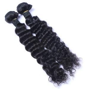 Deep Wave Malaysian Human Hair Weave Bundles Hair Extension