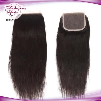 Transparent Lace 20 Inch 4X4 Middle Part Closure Straight Hair