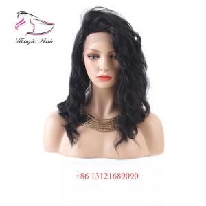 Brazilian Human Hair for Women Wavy Remy Hair 130% Density Lace Front Wigs