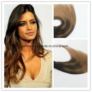 Balayage Color #2#6 High Quality Hot Selling Fashion Color Virgin Remy Hair Straight Human Hair Clip in Hair Extension