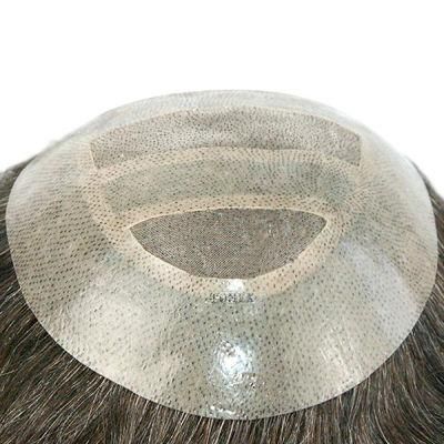 Ljc989 Skin Gause Edge Natural Hair Toupee