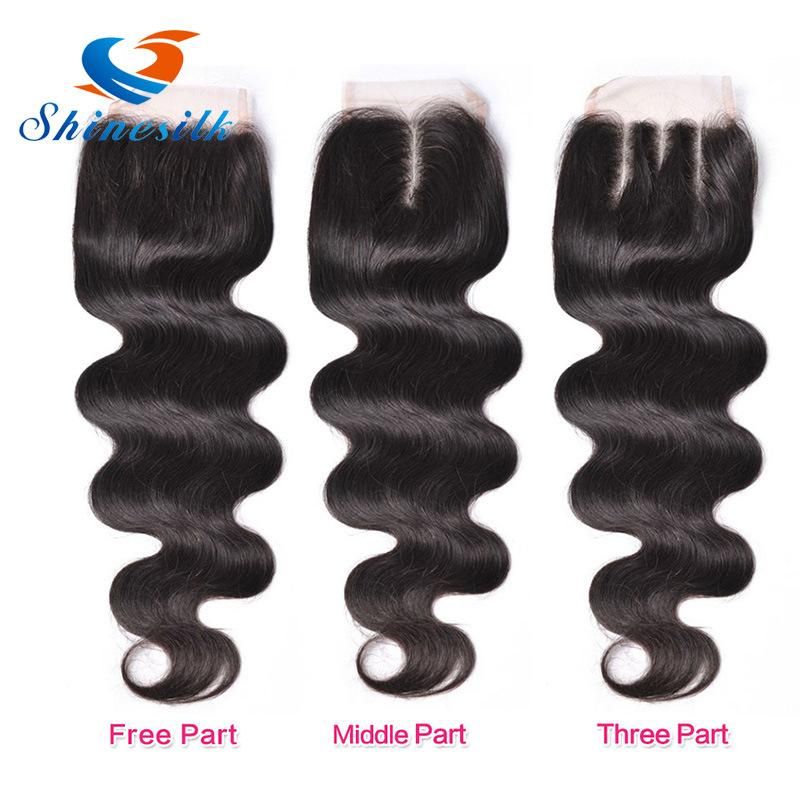 Virgin Brazilian Hair Closures Swiss Lace Closure