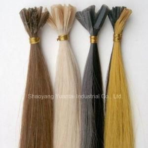 Fashion Flat Tip Keratin Pre Bonded Remy Human Hair