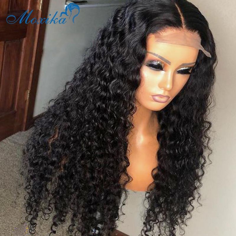 Deep Wave Wig Human Hair Lace 13X6 Lace Front Wig