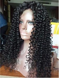 Brazilian Virgin Glueless Full Lace Wigs with Baby Hair