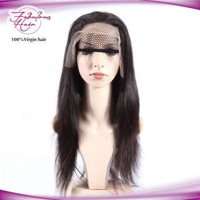 Virgin Human Hair Lace Front Straight Human Hair Wig