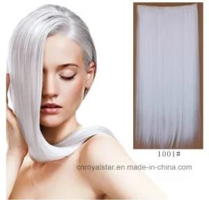 a Chip Five Clips Hair Long Straight Hair Extension