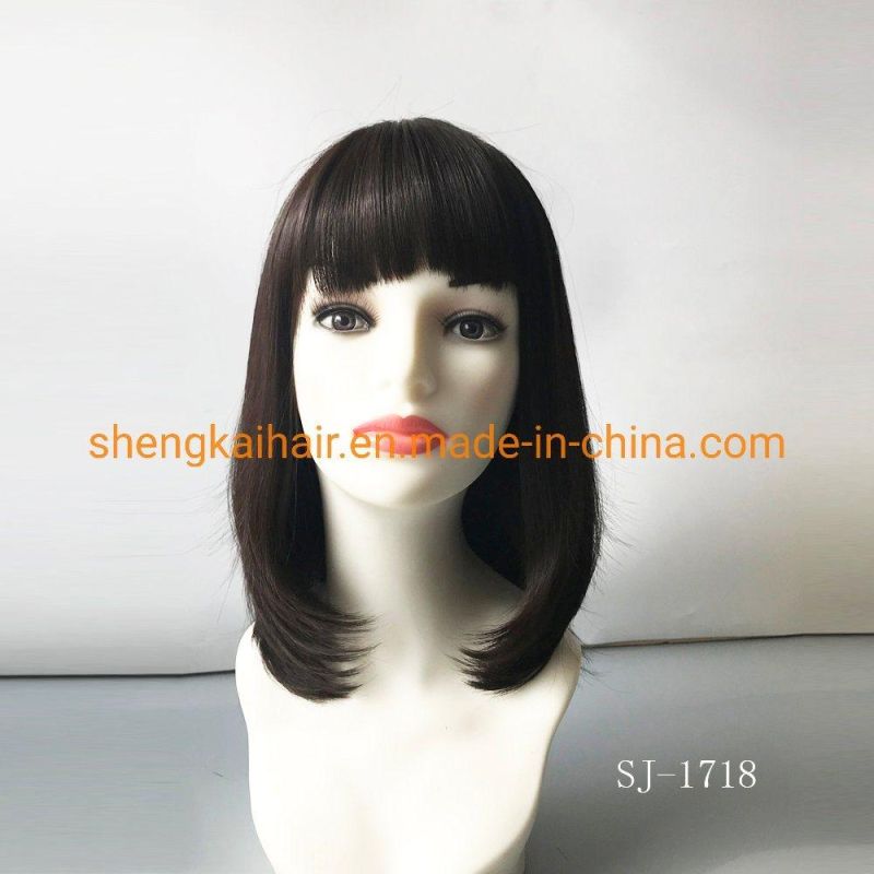 Wholesale Fashion Full Hand Tied Women Synthetic Hair Wigs