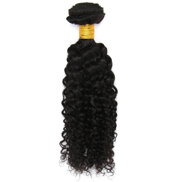 Cheap Wholesale 1b Kinky Curly Brazilian Human Hair Weave