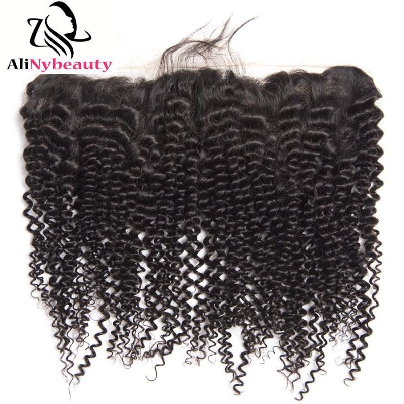 Alinybeauty Top Quality Indian Human Hair Lace Frontal Closure