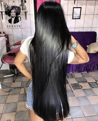 Luxuve Wholesale Cheap Human Hair Extension Vendors, Peruvian Double Drawn Human Hair Weave Bundles, 12A Grade Peruvian Hair Bundles