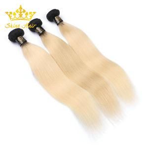 Ombre Color Two Tone Color 1b/613 Human Hair of Brazilian Straight