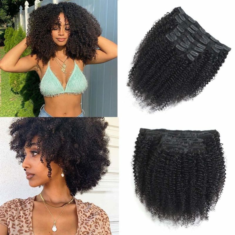 Kbeth Human Hair Extension Extekinky Curly for American Hot Beauty Peruvian Satin Hair Extensions 10A Cut From Countryside Girls Brazilian Virgin Hair