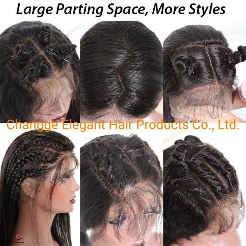 Cheap Wholesale Brazilian Straight 360 Full Lace Front Human Hair Wigs for Black Women Natural HD Transparent Lace Frontal Wigs