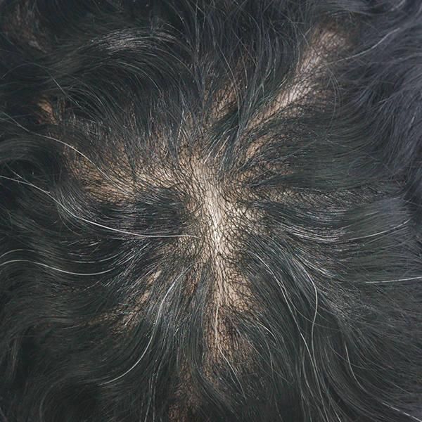 Ljc1581: Human Hair V-Looped Hair Realistic Hair Replacement