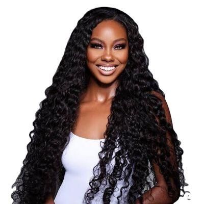 Kbeth Deep Wave HD Full Lace Wigs Human Hair Lace Front Peruvian Virgin Hair 360 China Lace Front Wigs for Black Women Wholesale