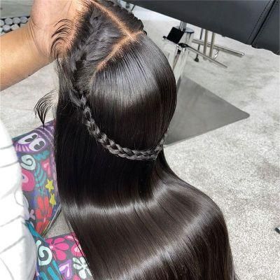 Transparent Pre Plucked HD Lace Front Wigs 13X6, HD Full Lace Human Hair Wigs, Large Cap 100% Virgin Human Hair HD Lace Wigs