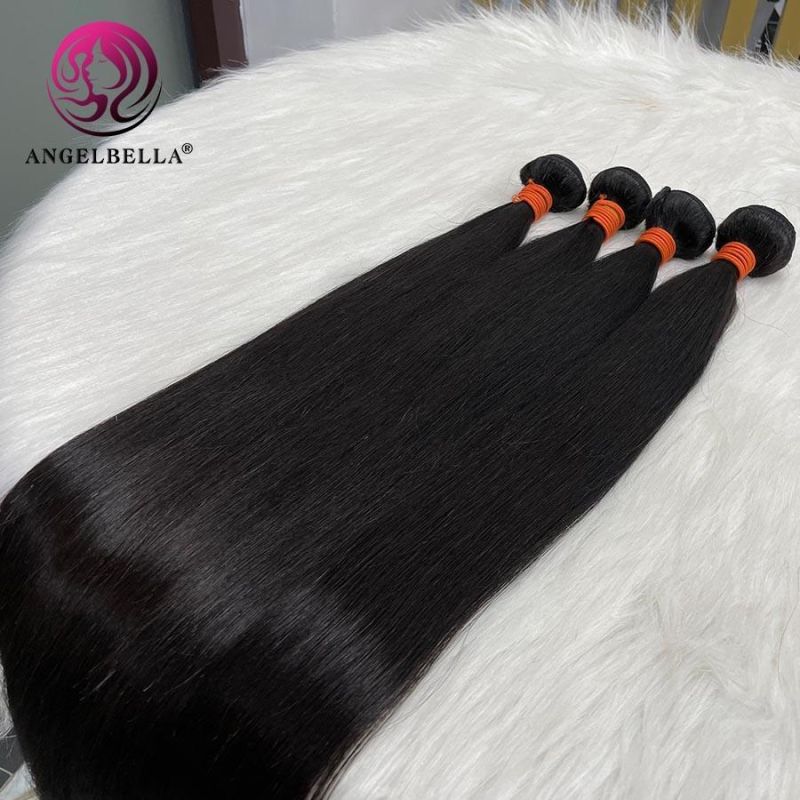 Natural Black 100% Remy Straight Brazilian Hair Remy Clip in Hair Extensions Double Drawn Remy Virgin Hair