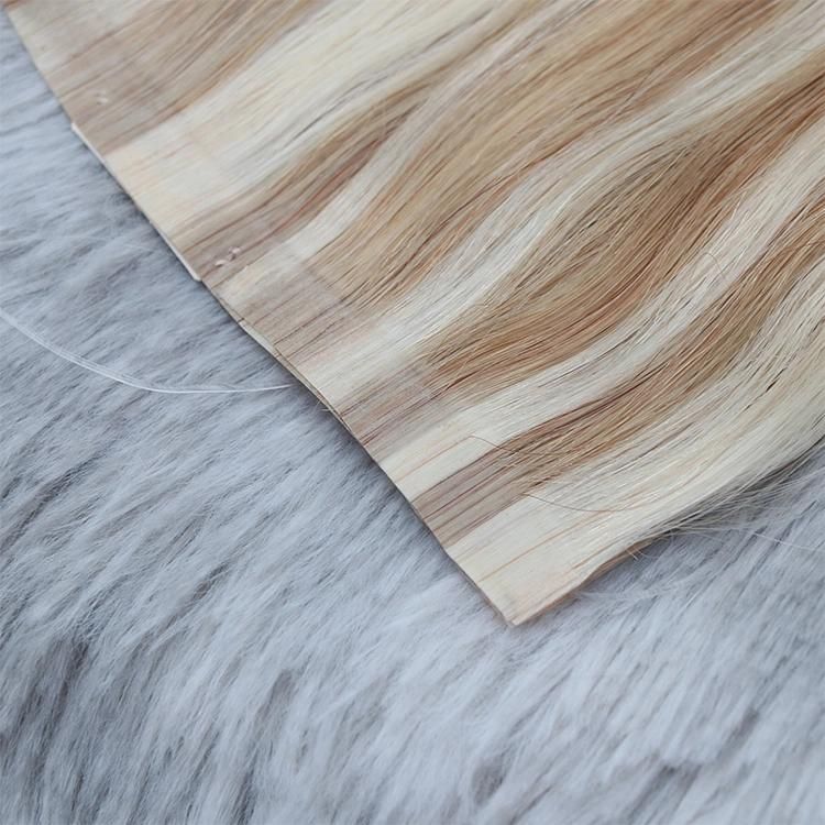 Wholesale Cuticle Aligned European Halo Clip in Hair Extensions #P18/60