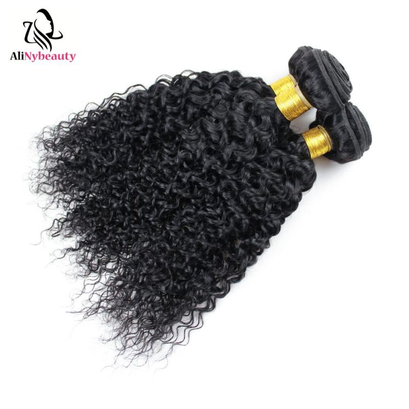 Brazilian Jerry Curly Bundles Good Human Hair Curly Weave Extensions