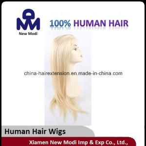 100% Human Hair Fashion Lady Full Lace Wig