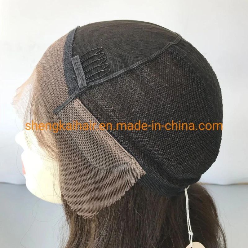 Wholesale Good Quality Full Handtied Long Hair Synthetic Lace Front Wigs with Baby Hair 612