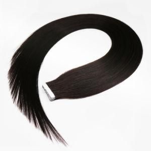 22inches Tape Remy Human Hair Extensions Black Color