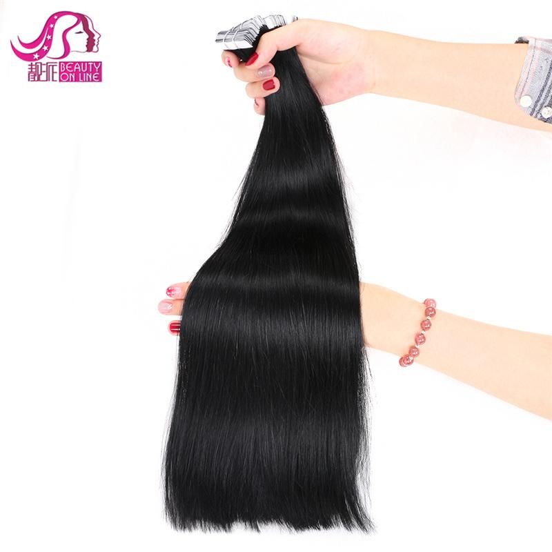 Straight Wavy Curl 20PCS Tape on Hair