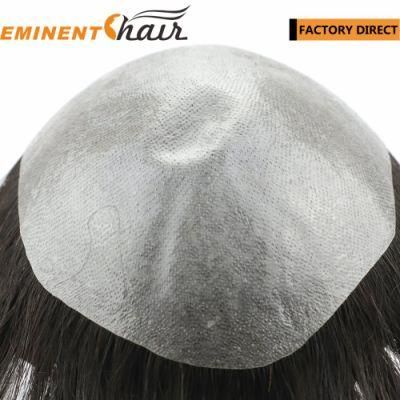 Factory Direct Hair System Human Hair Skin Hairpiece