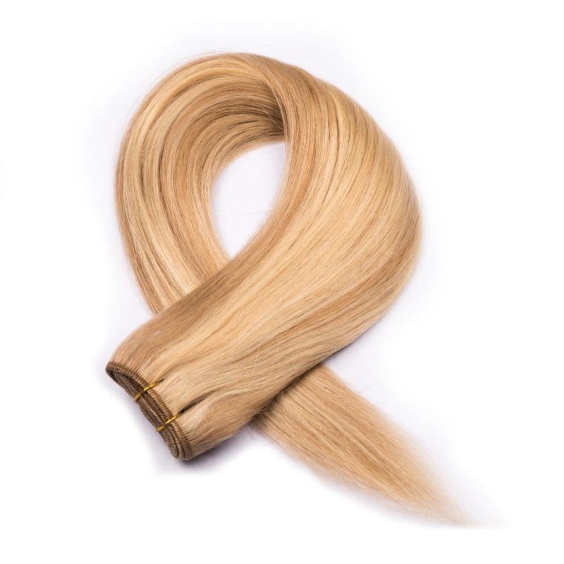 Natural Hair Extension Remy Human Hair Weft