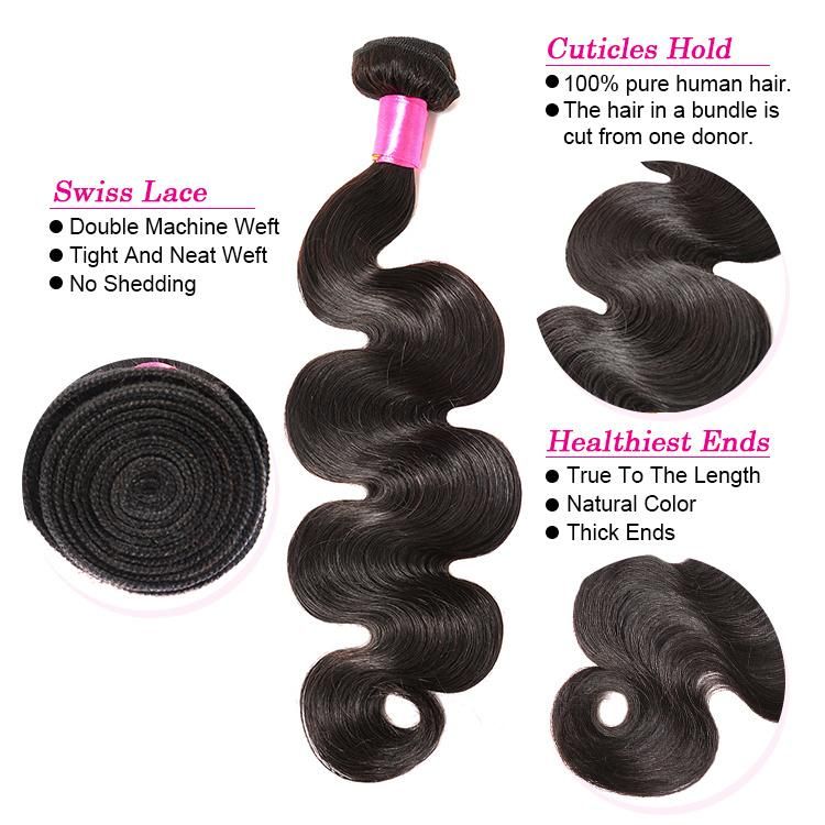 100% Natural Raw Indian Remy Human Hair, Wholesale Virgin Indian Cuticle Aligned Hair Bundles