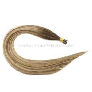 100% Virgin Russian Remy Double Drawn Human Italian Keratin Pre Bonded I Tip Remy 1g Stick Hair Extensions