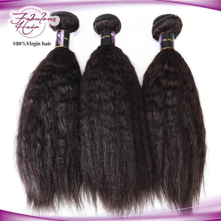 Top Quality Human Hair Suppliers Kinky Straight Virgin Hair Bundles