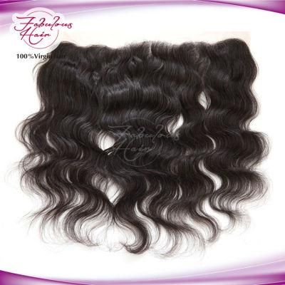 100% Virgin Hair Body Wave Brazilian 13X4 Lace Frontal Closure