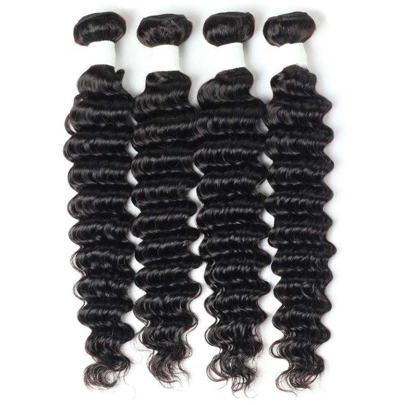 Hot Selling Wholesale Long Deep Wave Bundles Human Hair