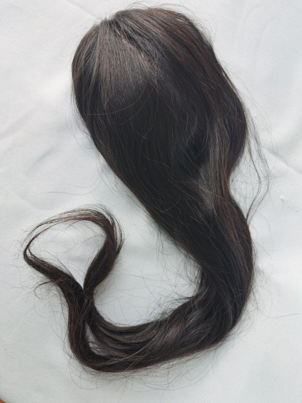 2022 Most Natural Growing Looking Silk Top Injected Lace Human Hairpieces Made of Remy Human Hair