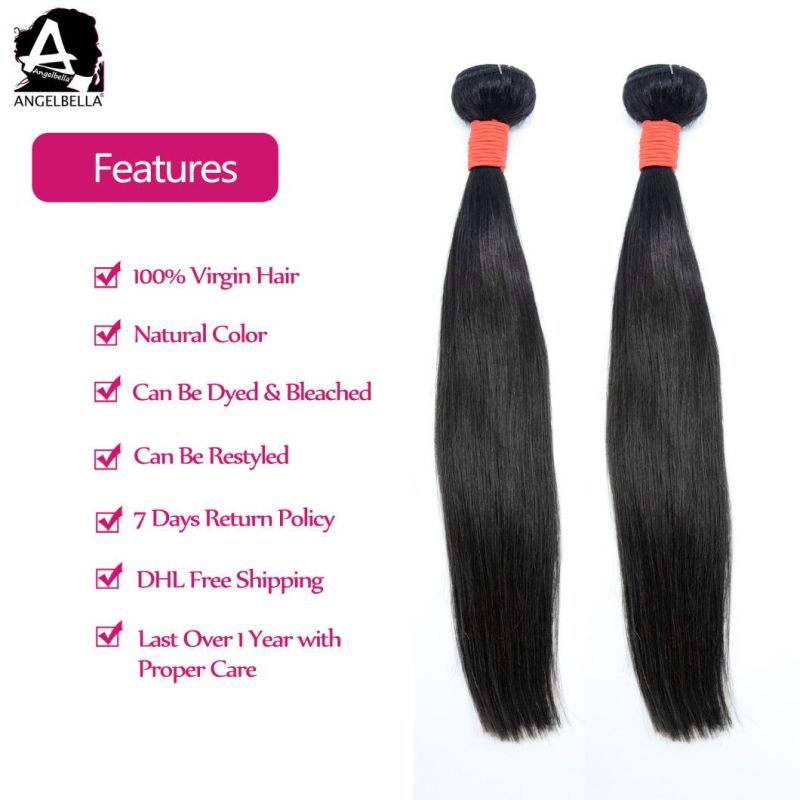 Angelbella Full Bundles Hair European 100% Virgin Remy Human Hair Weft