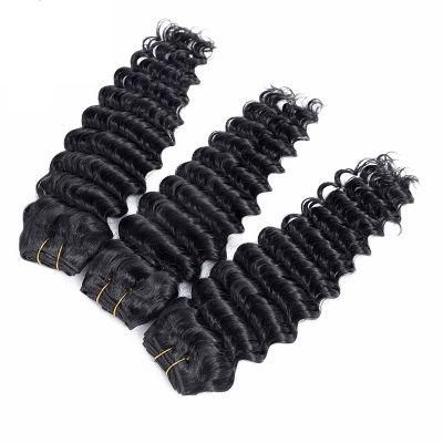 Deep Wave Straight Natural Virgin Brazilian Indian Hair