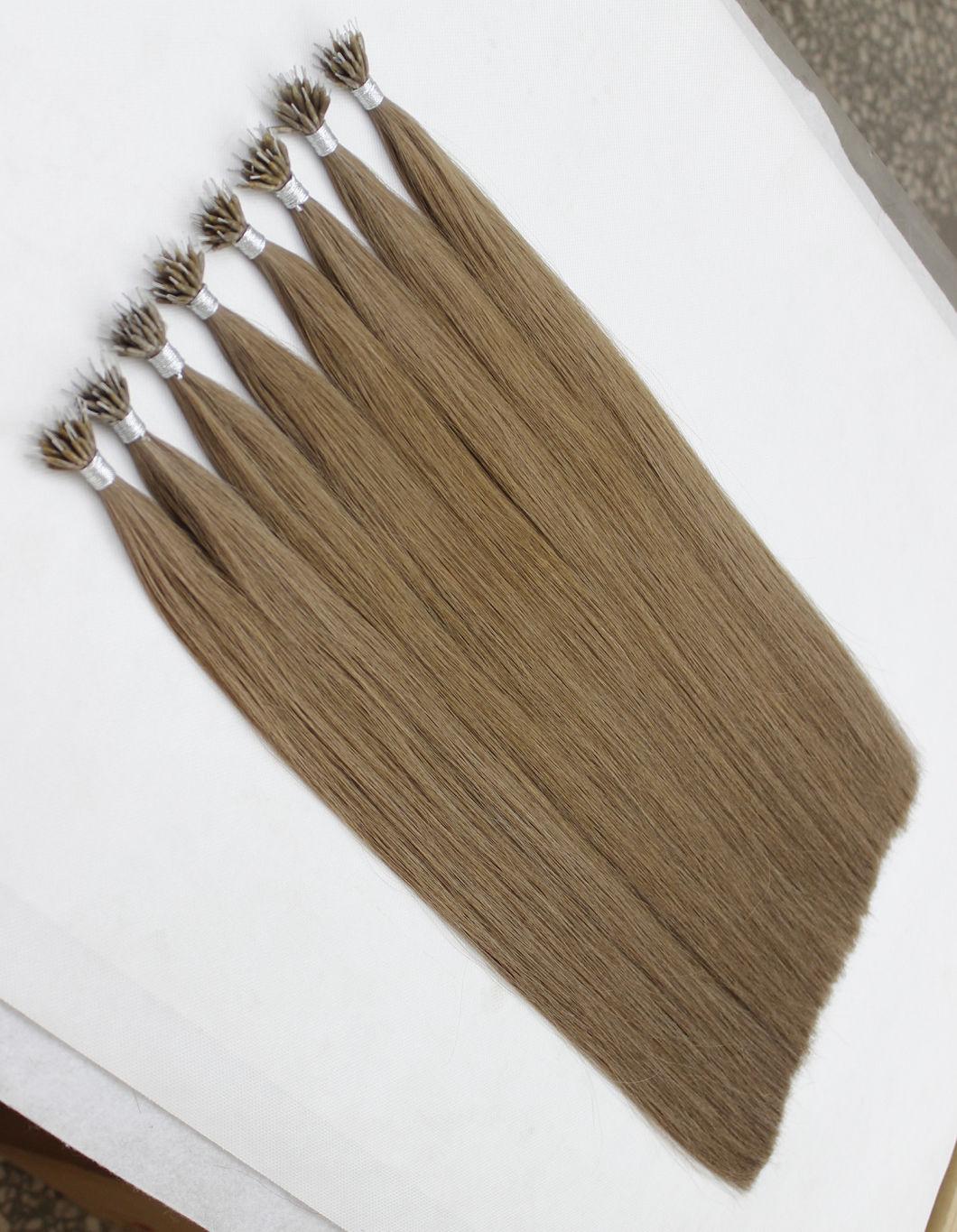 Nano Ring Extensions Brazilian Straight Human Hair Bundles 6 Color Remy Human Hair Extensions