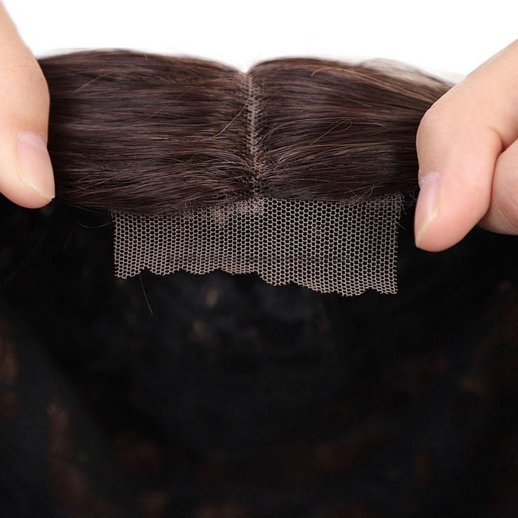 26inch Ombre Brown Synthetic Long Curly Lace Wigs Brazilian Hair Wig for Women