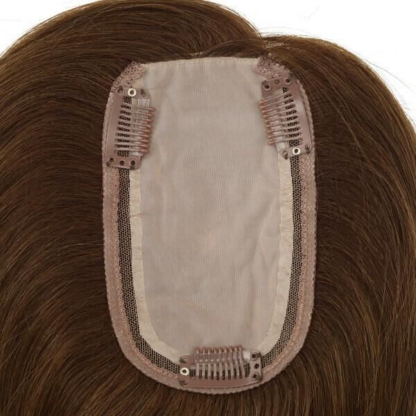 Mongolian Remy Hair Stock Medium-Light Silk Top Hair Piece for Women New Times Hair
