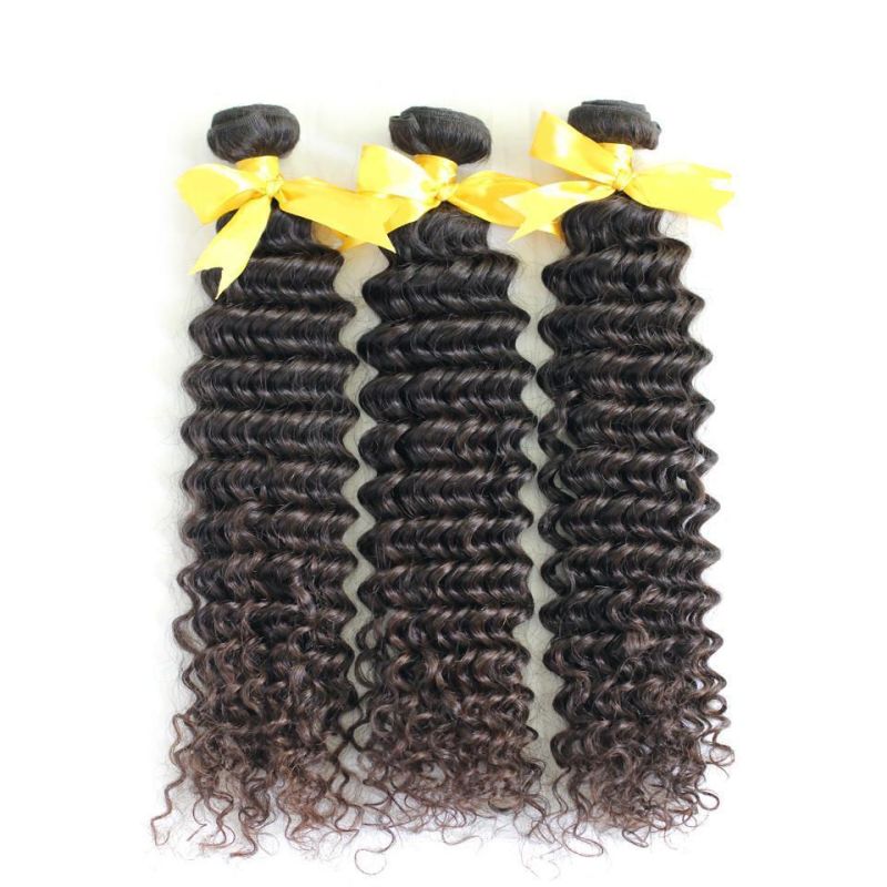 Luxuve Raw Virgin Malaysian Hair Extension, 100 Human Malaysian Cuticle Aligned Virgin Hair Dubai, Mink Deep Wave Malaysian Hair Bundle