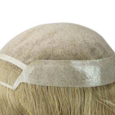 Fine Mono with Lace Front Women&prime;s Long Toupee