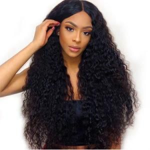Swiss HD Full Lace Wig Natural Wave 150% Density Pre-Plucked Human Brazilian Hair