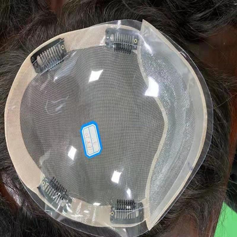 Kbeth Human Hair Wigs Men′s Full Lace, Full Lace +PU Block Curvature 4mm, 6mm, 8mm, 10mm, 12mm 100% Genuine Hair Materials Wig with Hugh Stock