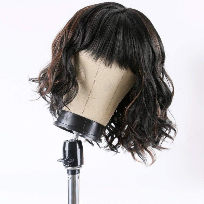 Short Wavy Bob Style Wigs Synthetic Wigs Curly Wigs for Women