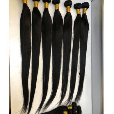 Raw Indian Hair Bulk Straght Brazilian Virgin Hair Vendor