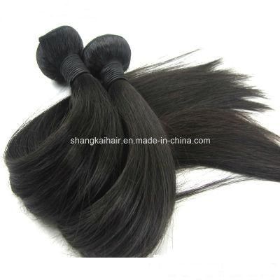 Silky Straight Weft Hair 100% Virgin Human Hair Weave Extension