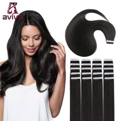 100% Virgin Remy Human Hair Tape in Human Hair Extension